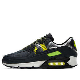 Кроссовки 3m x air max 90 'anthracite volt' Nike, мультиколор cz2975-002 | anthracite/volt/black