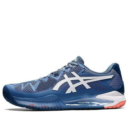 Кроссовки gel resolution 8 2e wide 'blue harmony' Asics, синий 1041a113-404 | blue
