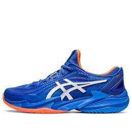 Кроссовки court ff 3 novak 'tuna blue' Asics, синий 1041a361-960 | blue/orange