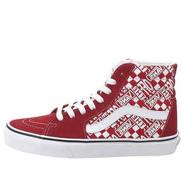 Кроссовки sk8-hi 'off the wall' Vans, красный vn0a32qg3vb | red/white