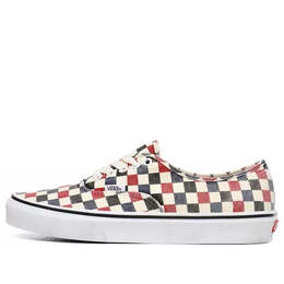 Кроссовки washed authentic black/redcheckboard Vans, черный vn0a2z5iwo2 | black/red