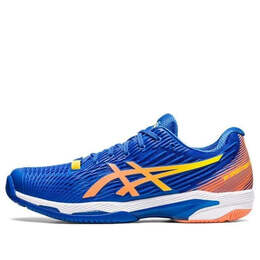 Кроссовки solution speed ff 2 'tuna blue' Asics, синий 1041a391-960 | tuna blue/red