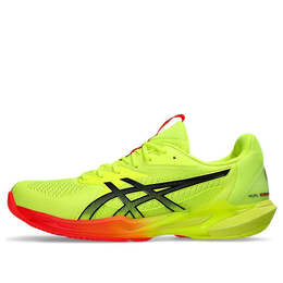 Кроссовки solution speed ff 3 'paris' Asics, желтый 1041a479-750 | safety yellow/black