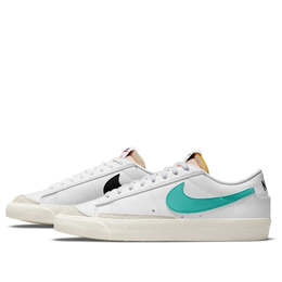 Кроссовки blazer low '77 vintage 'white washed teal' Nike, черный da6364-105 | black/white/green