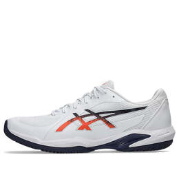 Кроссовки solution swift ff 2 clay 'white nova orange' Asics, белый 1041a466-102 | white/nova orange