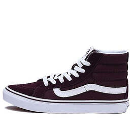 Кроссовки sk8-hi slim sneakers deep-wine wine red Vans, красный vn0a32r2lv6 | wine red