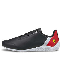 Кроссовки scuderia ferrari x ridge cat 'black rosso corsa' Puma, черный 306667-01 | black/white/red/silver