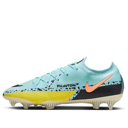 Кроссовки phantom gt2 elite fg 'glacier ice yellow strike 'blue yellow' Nike, синий cz9890-407 | blue/yellow