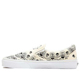 Кроссовки classic slip-on 'bandana - classic white' Vans, желтый vn0a33tb42s | yellow