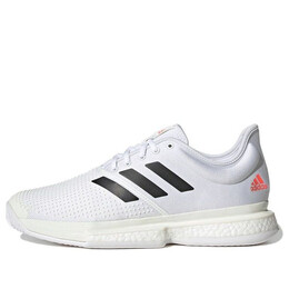 Кроссовки solecourt primeblue 'white black' Adidas, белый h69213 | white/black