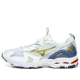 Кроссовки wave rider 10 'silver cloud sunstruck' Mizuno, белый d1ga331201 | white/silver cloud/sunstruck