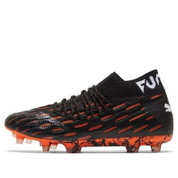 Кроссовки future 6.1 netfit fg ag 'black shocking orange' Puma, черный 106179-01 | black