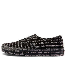 Кроссовки authentic black/white black and white Vans, черный vn0a348a2od | black and white