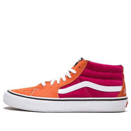 Кроссовки supreme x sk8-mid pro 'corduroy croc' Vans, оранжевый vn0a347upuj | orange