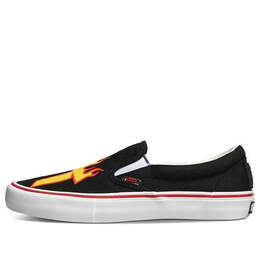 Кроссовки thrasher x slip-on pro 'thrasher' Vans, черный vn0a347vote | black/yellow/red