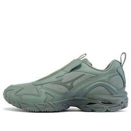 Кроссовки beams x wave rider 10 slipon 'grey silver' Mizuno, серый d1gd211601 | grey/blue