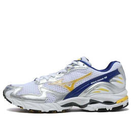 Кроссовки wave rider 10 'sunstruck blue mazarine' Mizuno, белый d1ga210400 | white/sunstruck/mazarine blue