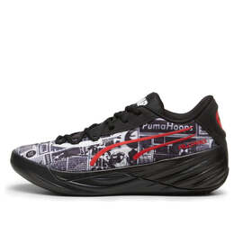 Кроссовки all-pro nitro 'media day' Puma, черный 310395-01 | black/white/for all time red