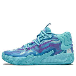 Кроссовки mb.03 clt 'buzz city' Puma, зеленый 309867-01 | electric peppermint/purple glimmer