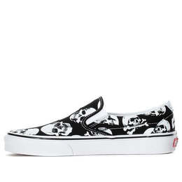 Кроссовки slip-on 'skulls' Vans, черный vn0a38f7h0b | black