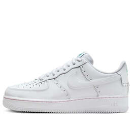 Кроссовки air force 1 '07 lv8 'the masters back 9 collection' Nike, белый hf1937-100 | white/white/medium soft pink/malachite