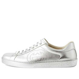 Кроссовки ace 'metallic silver' Gucci, серебряный 660266-b8b20-8106 | metallic silver
