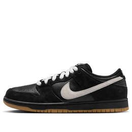 Кроссовки sb dunk low pro 'black white gum' Nike, черный hf3704-003 | black/white/gum
