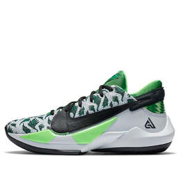 Кроссовки zoom freak 2 ep 'naija' Nike, мультиколор da0908-002 | pure platinum/pine green/green strike/black