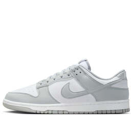 Кроссовки dunk low 'light smoke grey' Nike, серый hf5441-105 | light smoke grey/white