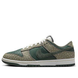 Кроссовки dunk low premium 'urban landscape 2.0' Nike, мультиколор hf4878-053 | dark stucco/vintage green/summit white/alabaster
