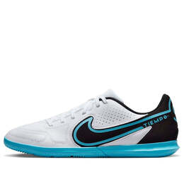 Кроссовки legend 9 club ic Nike, белый da1189-146 | white/baltic blue/blast pink/black