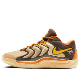 Кроссовки kd 17 ep 'bink!' Nike, мультиколор hf4083-901 | sesame/university gold/rough green/monarch