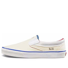 Кроссовки classic slip-on 'sail white' Vans, мультиколор vn0a38f7vme | sail/white