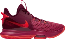Кроссовки Nike LeBron Witness 5 'Gym Red Crimson', красный cq9380 600 | red