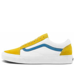 Кроссовки old skool white/yellow/blue Vans, белый vn0a38g19xf | white/yellow/blue