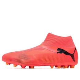 Кроссовки future 7 match + laceless mg soccer sneakers 'pink' Puma, розовый 107712-03 | pink/orange/black