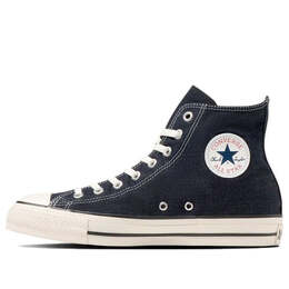 Кроссовки all star organic denim high top 'dark navy' Converse, синий 31309430 | navy/white/black