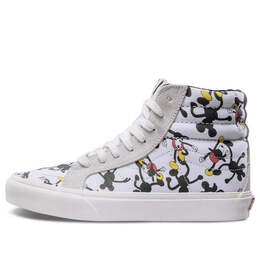 Кроссовки disney x geoff mcfetridge x sk8-hi 'mickey's 90th' Vans, белый vn0a38fyrnq | white