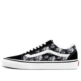 Кроссовки old skool 'flash skulls' Vans, черный vn0a38g118c | black/white