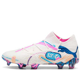 Кроссовки future ultimate 7 fg ag 'volume up pack' Puma, белый 108072-01 | white/luminous blue/poison pink/fizzy melon/bluemazing