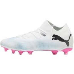 Кроссовки future 7 match fg/ag 'white pink' Puma, белый 107715-01 | white/pink