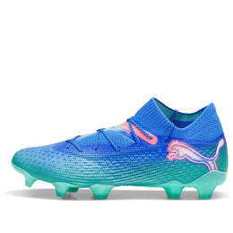 Кроссовки future 7 ultimate fg/ag 'royal blue green' Puma, синий 107916-01 | royal blue/green/pink/purple