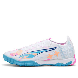 Кроссовки ultra 5 match volume up tt 'white luminous blue pink' Puma, белый 108091-01 | white/luminous blue/poison pink/fizzy melon