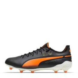 Кроссовки king ultimate cruyff fg/ag 'black orange' Puma, черный 107826-01 | black/orange