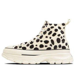 Кроссовки all star trekwave animal fur cow high top 'white' Converse, белый 31310231 | white/black