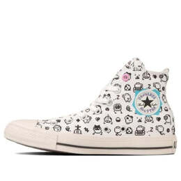 Кроссовки all star tamagotchi pt high top 'white' Converse, белый 31311240 | white/black/blue/pink