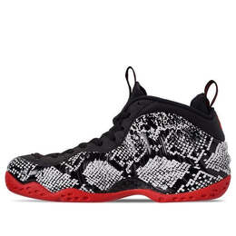 Кроссовки air foamposite one 'albino snakeskin' Nike, мультиколор 314996-101 | sail/black-habanero red-black