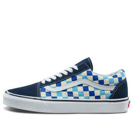 Кроссовки old skool 'blue topaz checkerboard' Vans, синий vn0a38g1qcm | blue