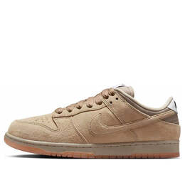 Кроссовки sb dunk low pro 'parachute beige' Nike, бежевый hj0367-200 | parachute beige/parachute beige/desert khaki/white