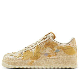 Кроссовки air force 1 low '07 'year of the dragon 2024' Nike, золотой hj4285-777 | metallic gold/lilac